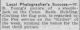 W.B. Young news, <i>Victoria Daily Times</i>, 22 Jul 1922, p. 9.